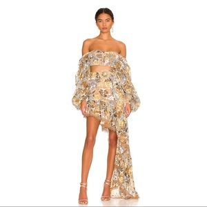 Bronx and Banco Sicila bralette top and skirt